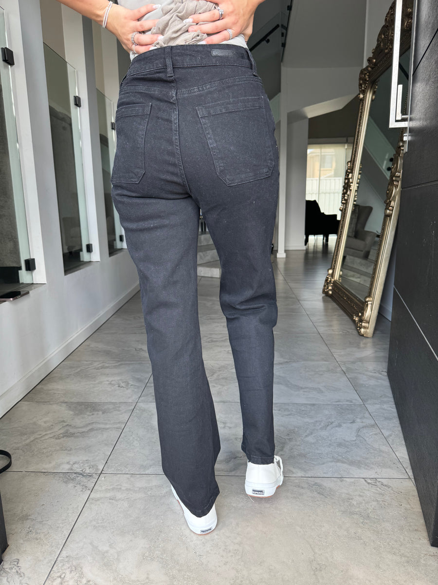 Mona Denim and Mesh Jeans main image 0