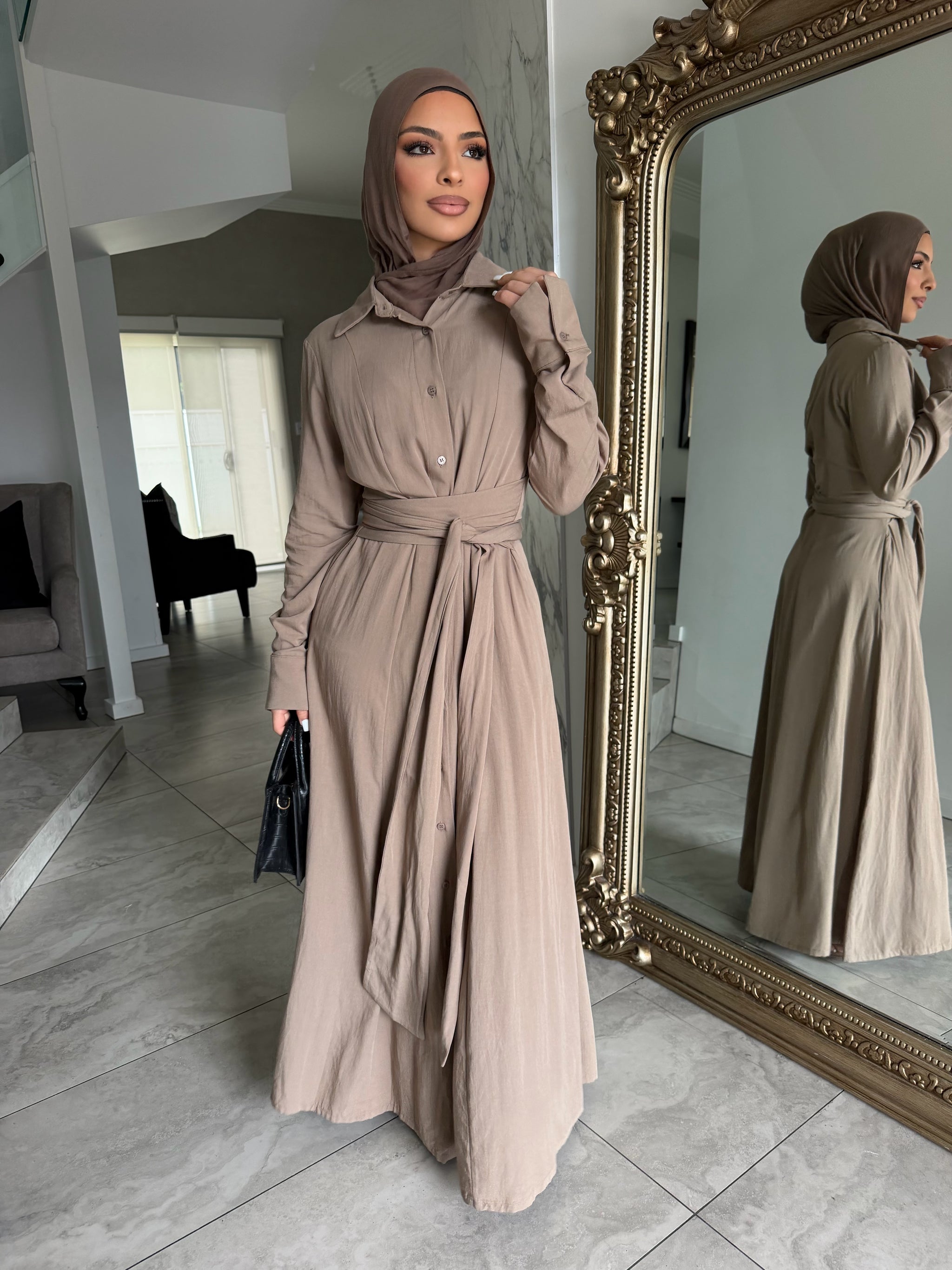 hoodie dress long sleeve Black Out Hoodie Dress 18/20